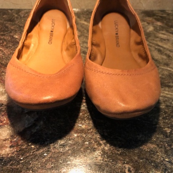 New-Lucky Brand Emmie Brown Women's Size 7.5 Flats-NEW - Picture 3 of 6
